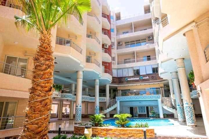 Aparthotel Casablanca Beach For Families And Couples Only Hurghada Exteriér fotografie